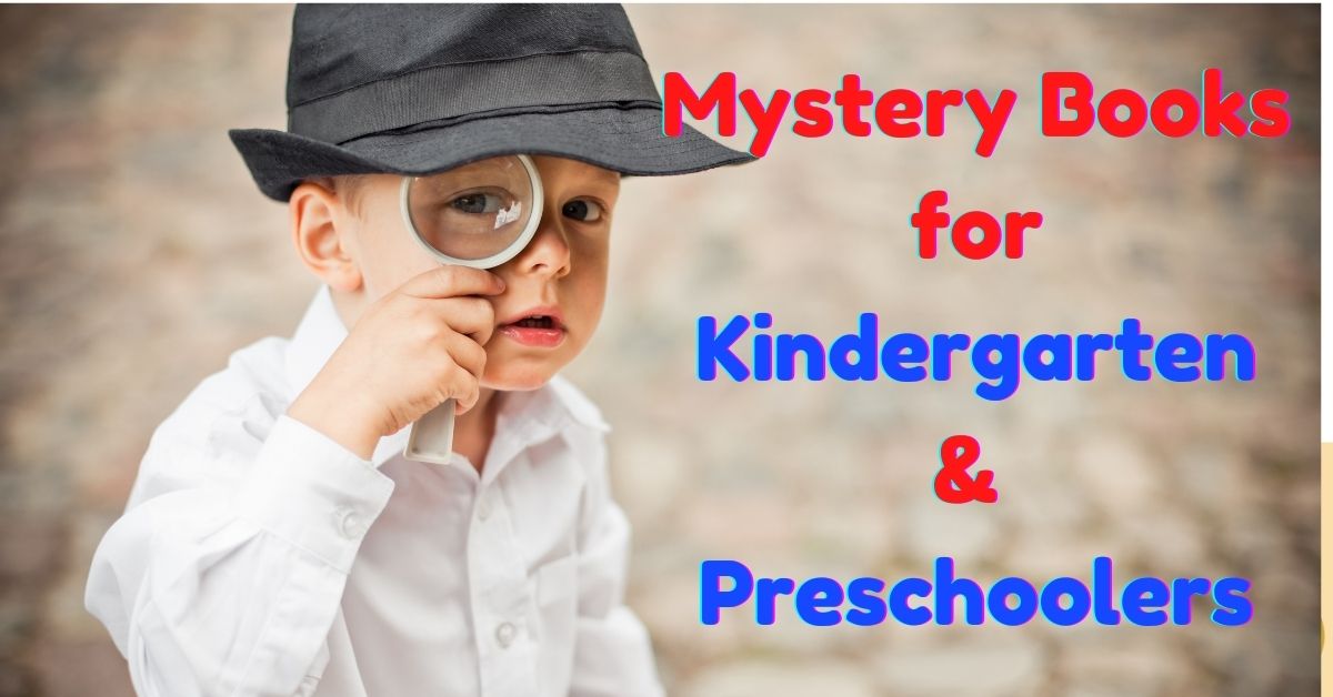mystery book for kindergarteners and preschoolers- featured image