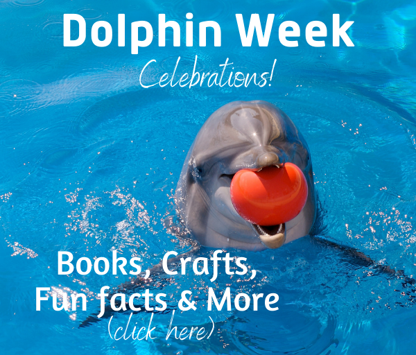 dolphin books, crafts, facts,